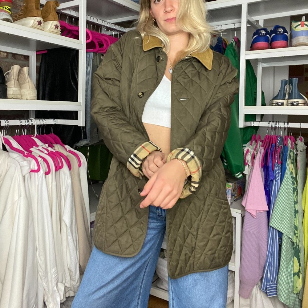 Quilted Burberry Jacket
